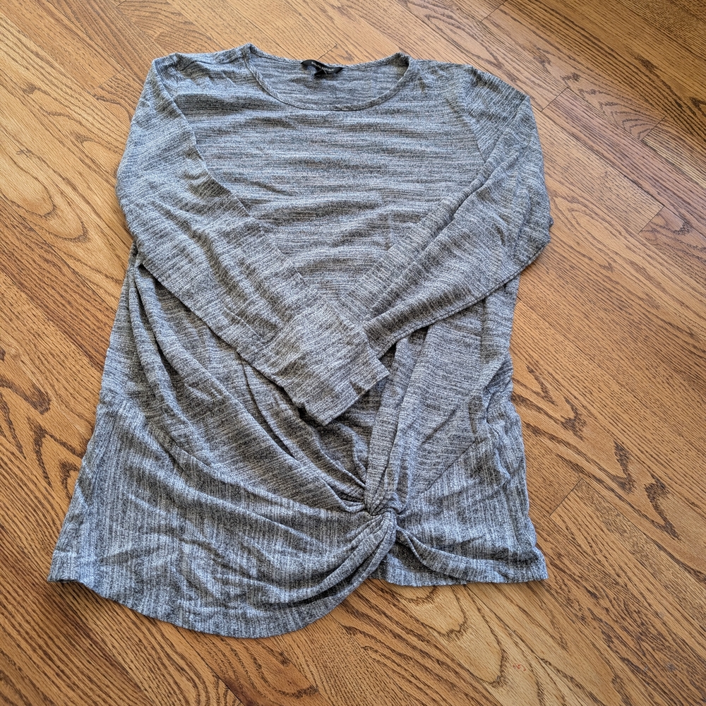 Banana Republic Heather Gray Top